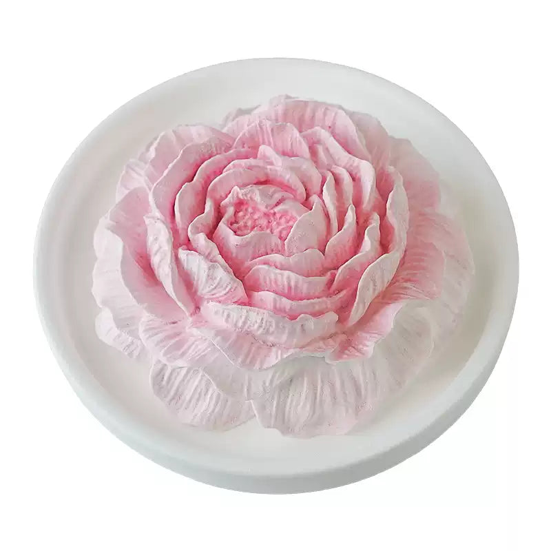 Peony Flower Gypsum Aromatherapy Desktop Decorative Item  Gift Diffuser Stone Aromatherapy Small-Scale Souvenir Gift