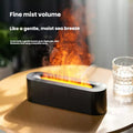 Flame aroma humidifier, large fog output, household silent indoor atmosphere lamp